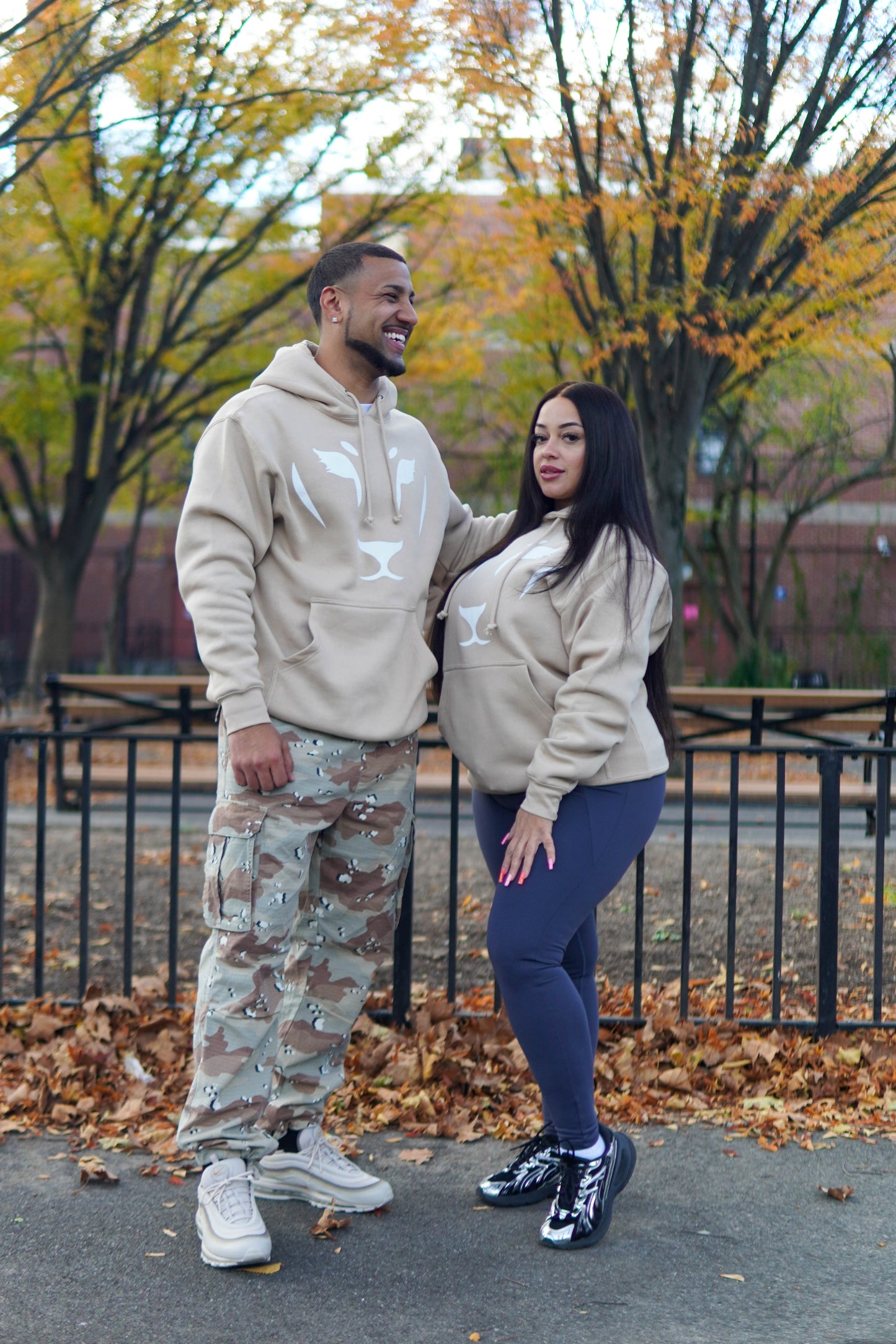 Lioness III's "Steal his Hoodie" Mushroom Beige