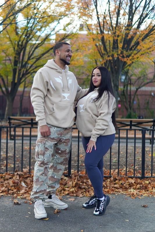 Lioness III's "Steal his Hoodie" Mushroom Beige