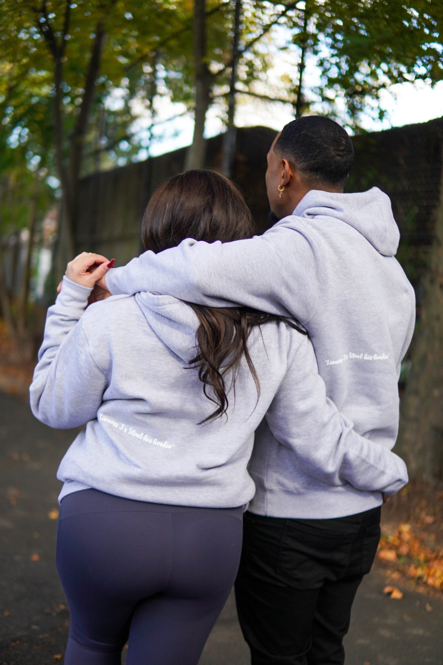 Lioness III's "Steal his Hoodie" Light Grey